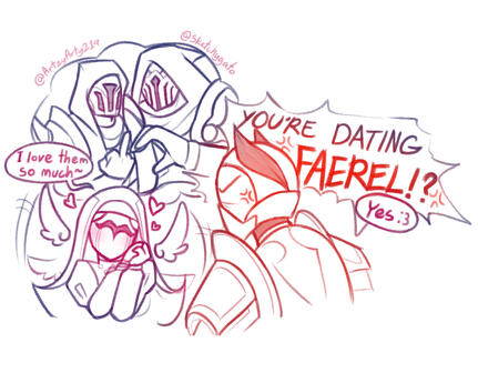 OCs - HaFaeRiel and Anael OCs - HaFaeRiel and Anael