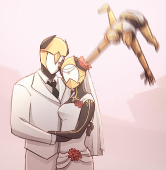 ULTRAKILL OCs - Salathiel and Anael's wedding ULTRAKILL OCs - Salathiel and Anael's wedding