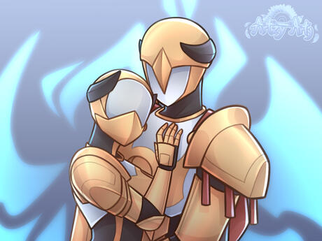 ULTRAKILL OCs - Anael x Salathiel ULTRAKILL OCs - Anael x Salathiel