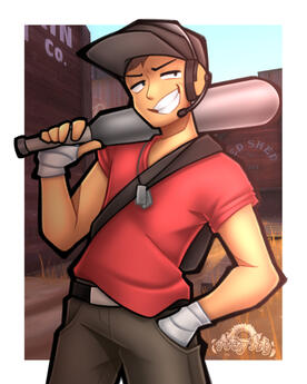 TEAM FORTRESS 2 - Scout TEAM FORTRESS 2 - Scout
