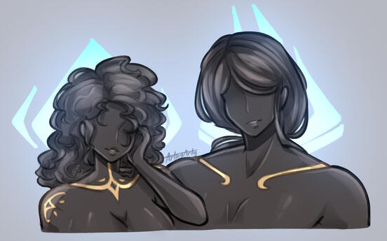ULTRAKILL OCs - Anael and Salathiel ULTRAKILL OCs - Anael and Salathiel
