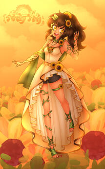 ARATI VTUBER - Sunflower Fairy ARATI VTUBER - Sunflower Fairy